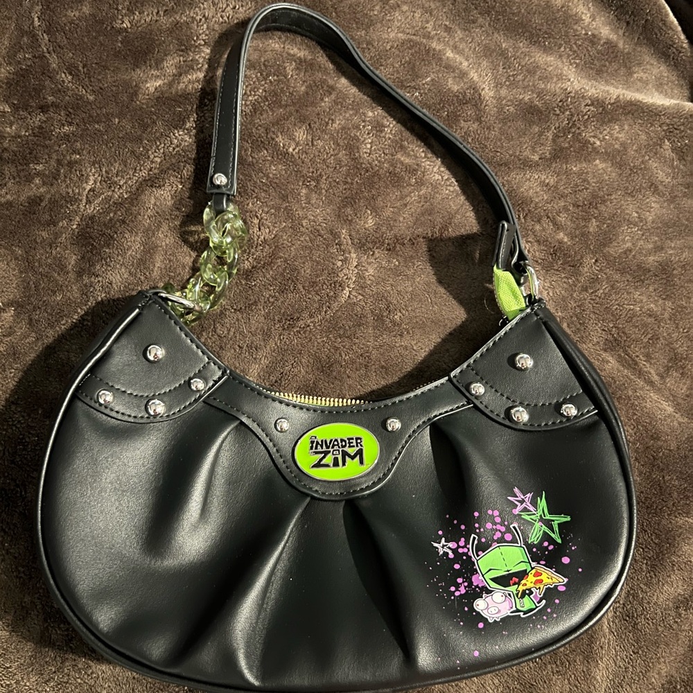 Hot Topic Invader Zim Gir Baguette Bag SOLD